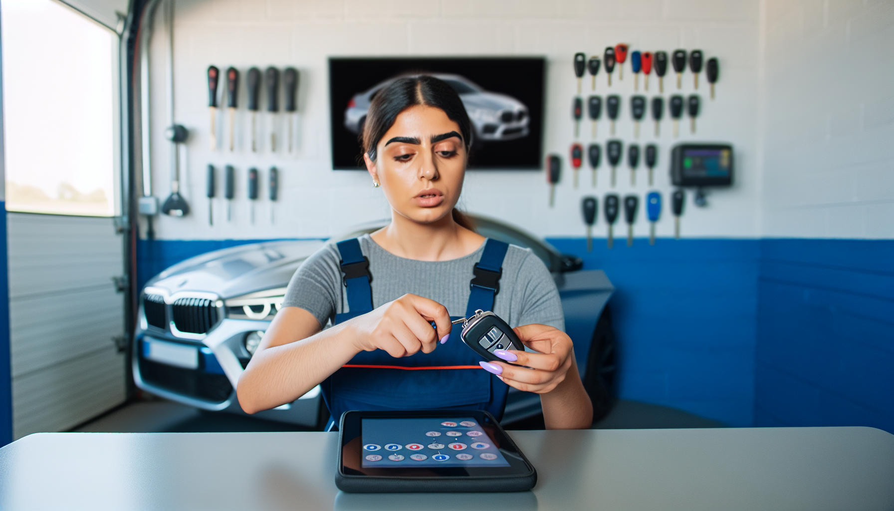 Luxury car key replacement services